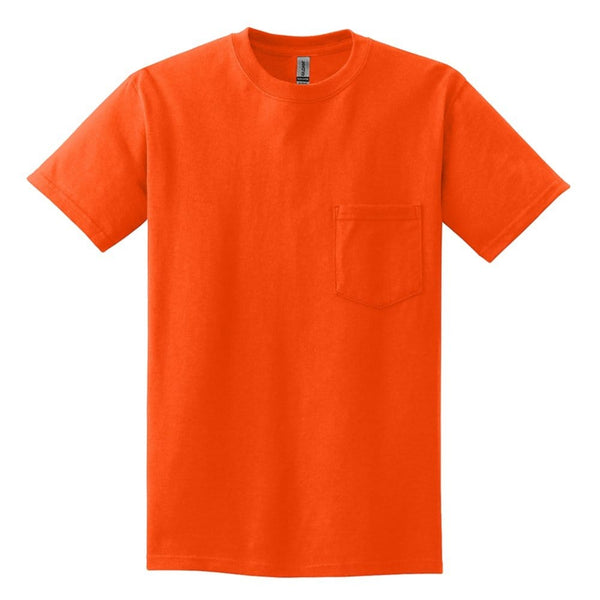 Add Your Logo: Gildan Adult Ultra Cotton Pocket T-Shirt