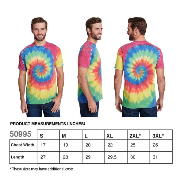 Add Your Logo: Tie-Dye Adult T-Shirt