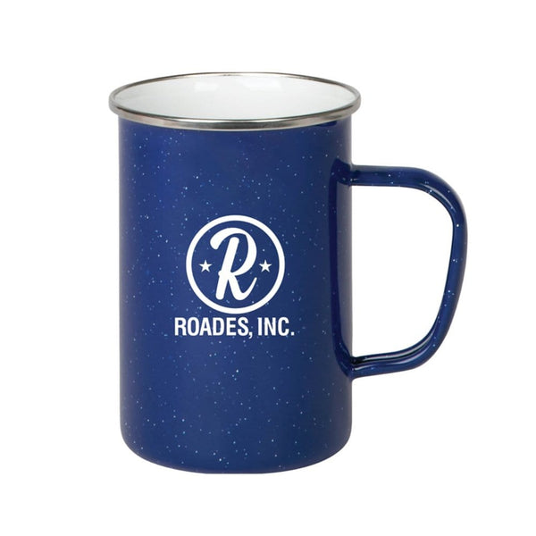 Add Your Logo: 22 oz Starry Night Enamel Mug