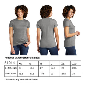 Add Your Logo: Allmade Women’s Tri-Blend Tee