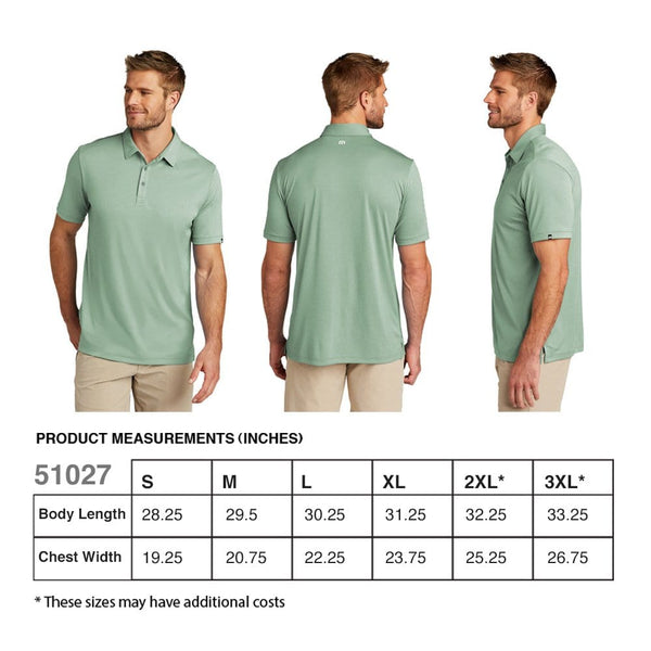 Add Your Logo: TravisMathew Coto Performance Polo