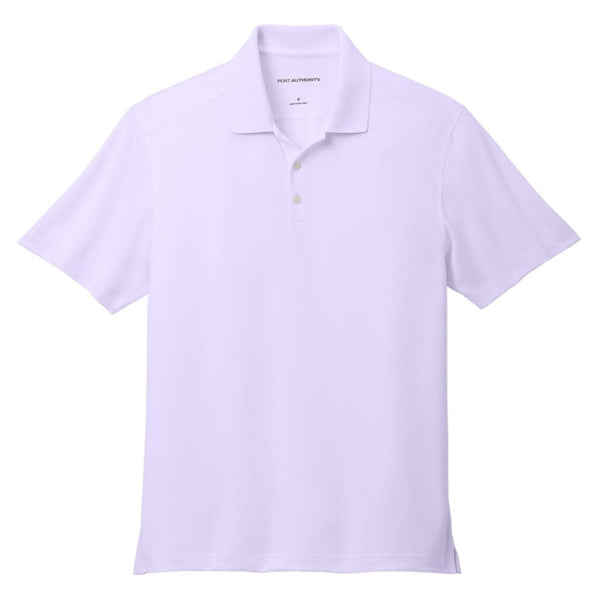 Add Your Logo: Port Authority City Stretch Flat Knit Polo