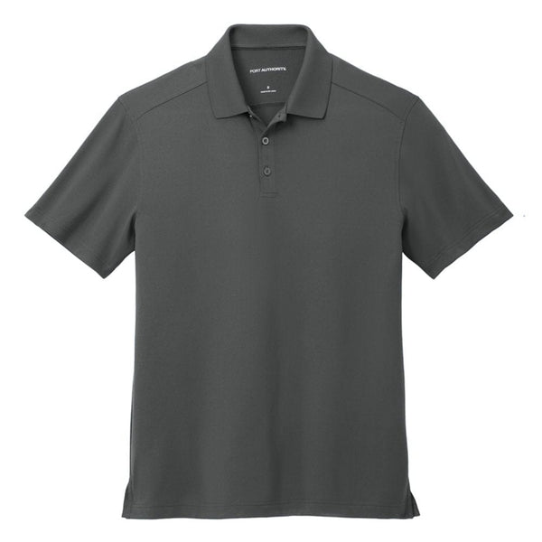 Add Your Logo: Port Authority City Stretch Flat Knit Polo