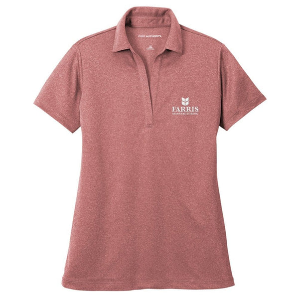 Add Your Logo: Port Authority Ladies Silk Performance Polo