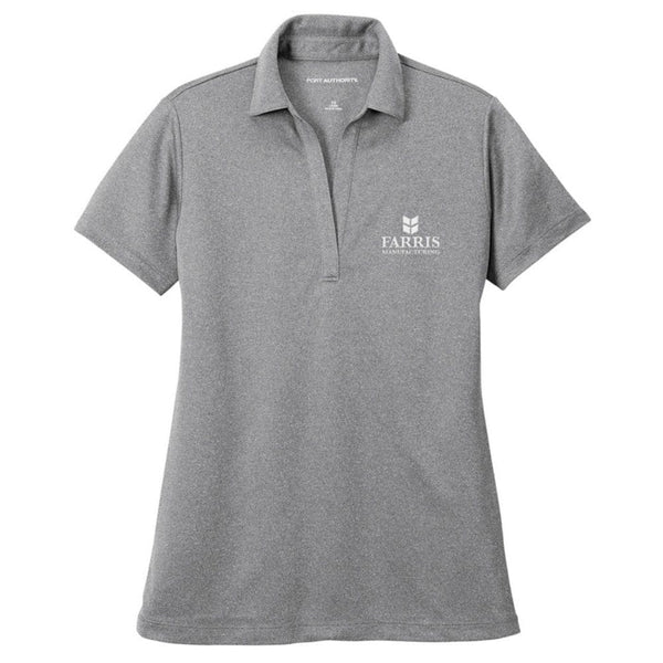 Add Your Logo: Port Authority Ladies Silk Performance Polo