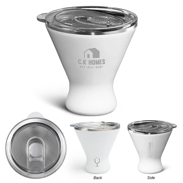 Add Your Logo: 10 oz BrüMate Margtini Tumbler