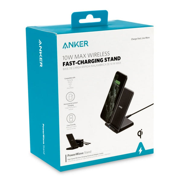 Add Your Logo: Anker PowerWave 10W Stand with Charger