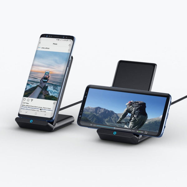 Add Your Logo: Anker PowerWave 10W Stand with Charger