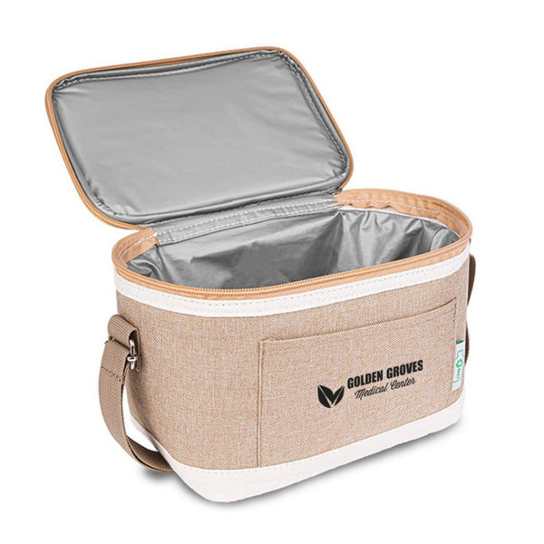 Add Your Logo: RPET Insulated Eco Lunch Bag