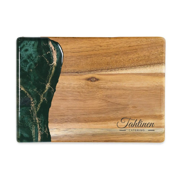 Add Your Logo: Lynn & Liana Acacia Cheese Board