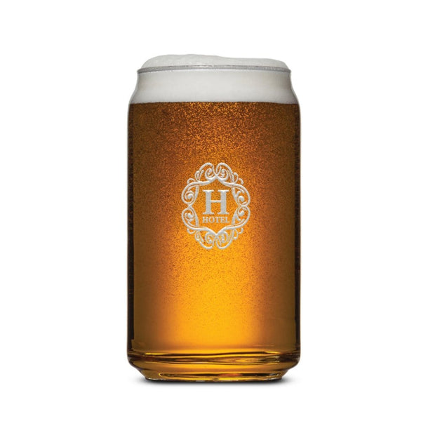 Add Your Logo: Tavern Beer Can Glass