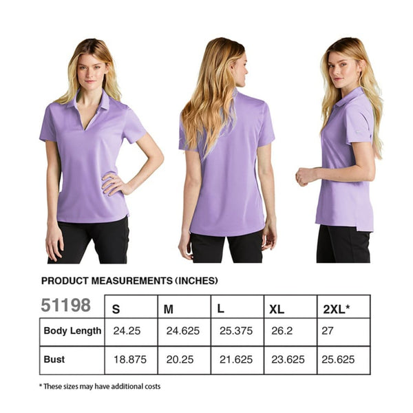 Add Your Logo: Nike Ladies Dri-FIT Micro Pique 2.0 Polo