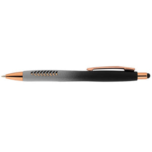 Add Your Logo: Avalon Ombre Rose Gold Pen w/ Stylus