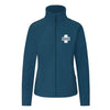 Add Your Logo: Comfy Cozy Ladies Microfleece Jacket