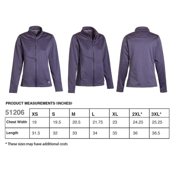 Add Your Logo: Ladies Soft Shell Profleece Jacket