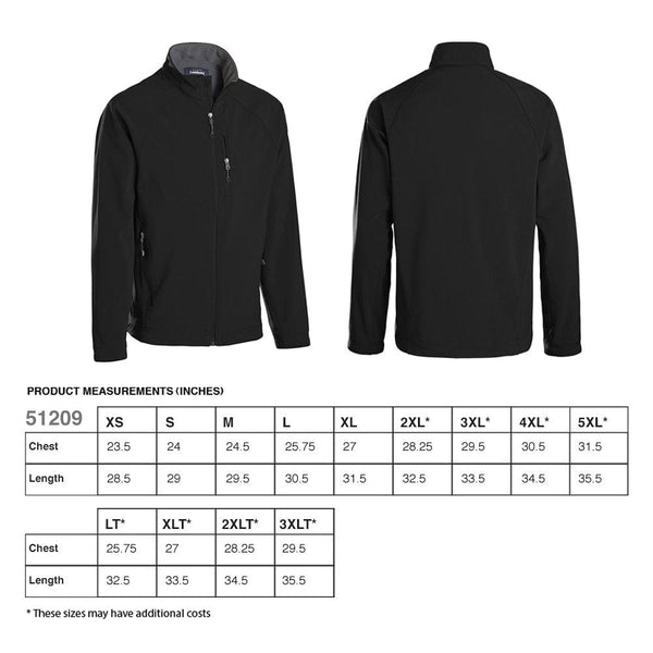 Add Your Logo: Men's Waterproof Soft Shell Jacket