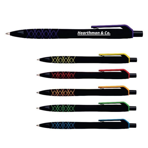 Add Your Logo: Bold Contrast Ball Point Pen