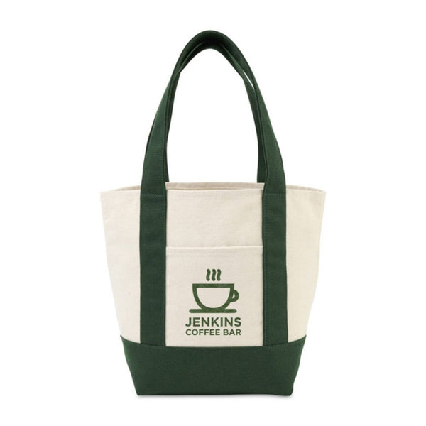 Add Your Logo: Trader's Mini Canvas Tote