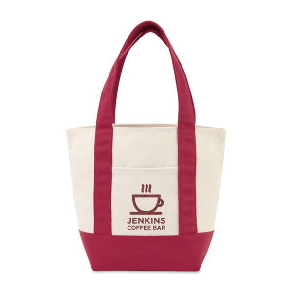 Add Your Logo: Trader's Mini Canvas Tote