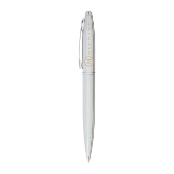 Add Your Logo: Cross Calais Chrome Ballpoint