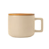 Add Your Logo: 12 oz Ceramic Cafe Mug with Lid