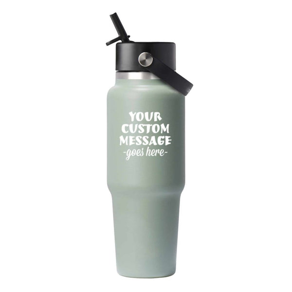 Add Your Logo: Hydro Flask Travel Bottle With Flex Cap 32oz