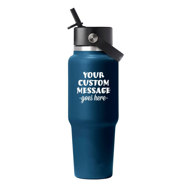 Add Your Logo: Hydro Flask Travel Bottle With Flex Cap 32oz