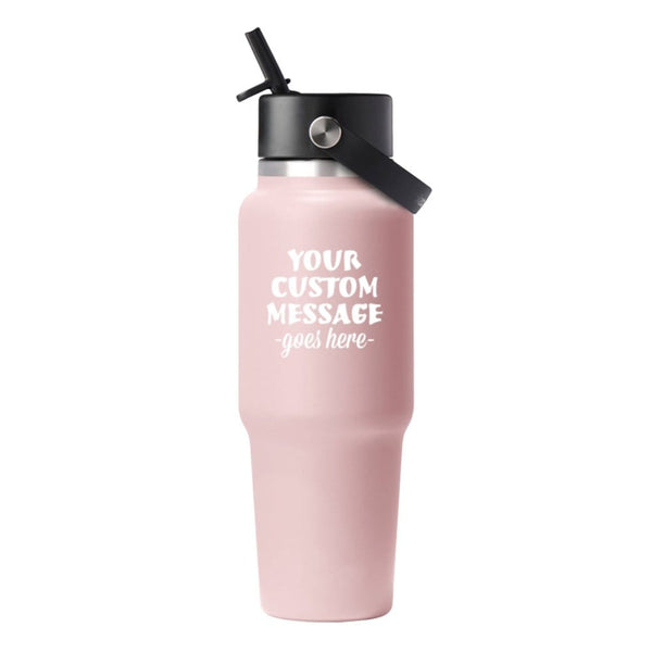 Add Your Logo: Hydro Flask Travel Bottle With Flex Cap 32oz