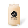 Add Your Logo: Exhale Glass Can Soy Candle