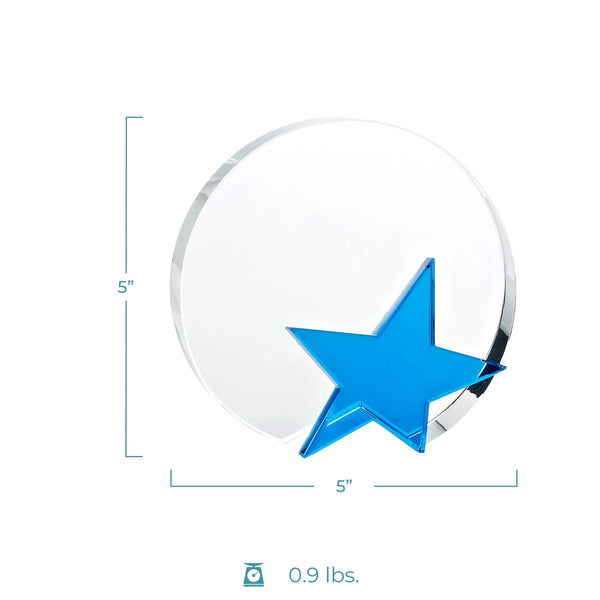 Crystal Blue Star Trophy - Round