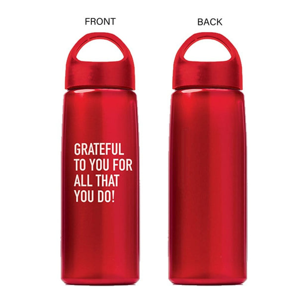 Custom: Luminous Value Water Bottle - Grateful to You