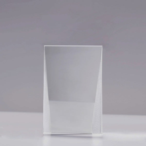 Acrylic Wedge Engraved Trophy - Small