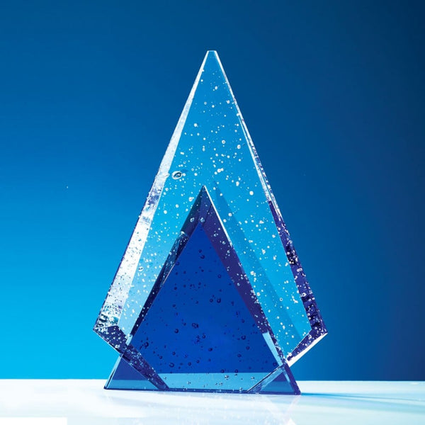 Glistening Praise Crystal Award - Peak