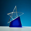 Glistening Praise Crystal Award - Star