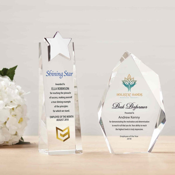 Limitless Collection: Crystalline Tower Trophies - Star