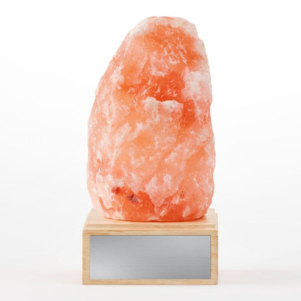 Glowing Honors Salt Lamp Trophy - Natural Rock