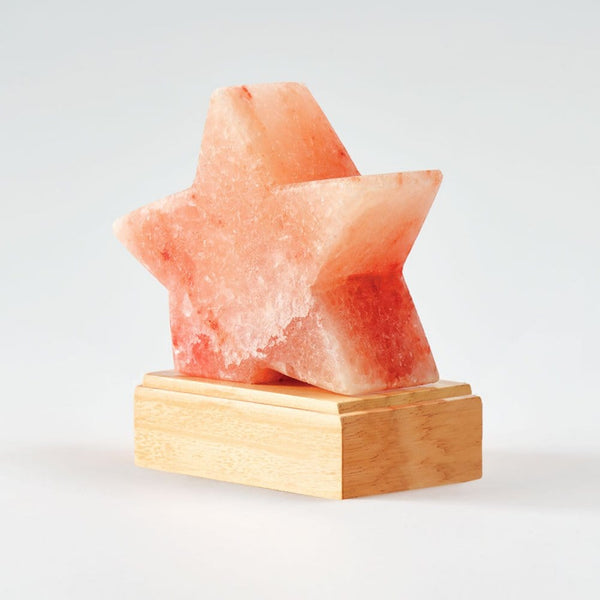 Glowing Honors Salt Lamp Trophy - Star