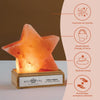 Glowing Honors Salt Lamp Trophy - Star