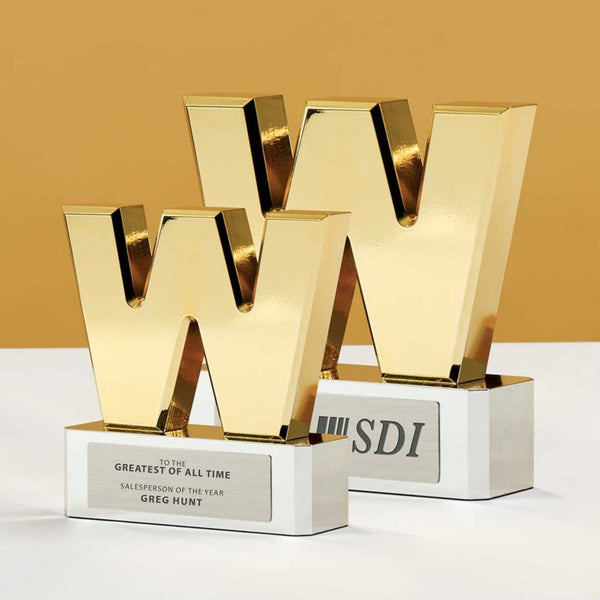 Get the "W" Trophy - Large