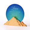 Peak Performance Mountain Trophy - Blue Sunset