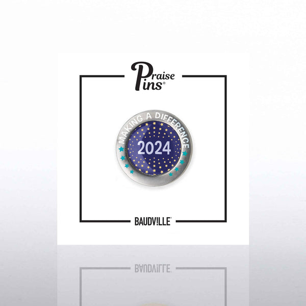 Lapel Pin - 2024: Making a Difference with Gem