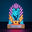 Glowing Gratitude Neon Light Trophy - You Rock