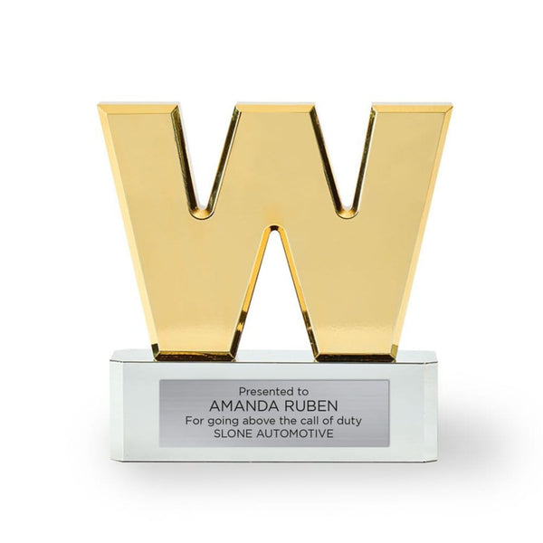 Get the "W" Trophy - Medium