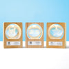 3D Etched Glowing Globe Award - Star