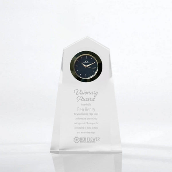 Timeless Gratitude Crystal Clock