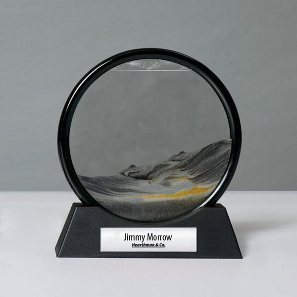 Soothing Sand Art Trophy - Black