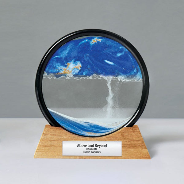 Soothing Sand Art Trophy - Natural