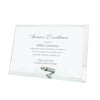 Mini Rectangle Jade Glass Award Plaque