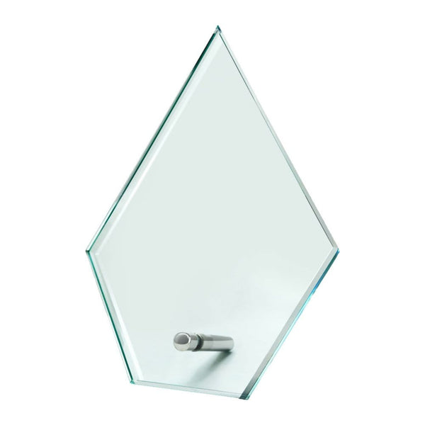 Mini Arrowhead Jade Glass Award Plaque