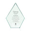 Mini Arrowhead Jade Glass Award Plaque